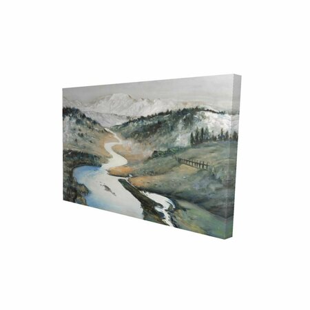 BEGIN HOME DECOR 12 x 18 in. Landscape-Print on Canvas 2080-1218-LA94